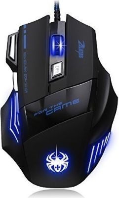 Zelotes T90 8000 DPI 8 Button Multi Colour USB Wired Gaming Mouse