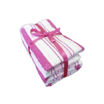 Photo of Bunty Alpine Guest Towel Pink 30x50cms 450GSM