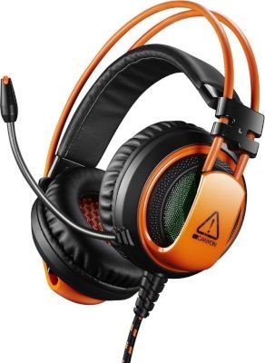 Photo of Canyon CND-SGHS5 headphones/headset Head-band Black Orange