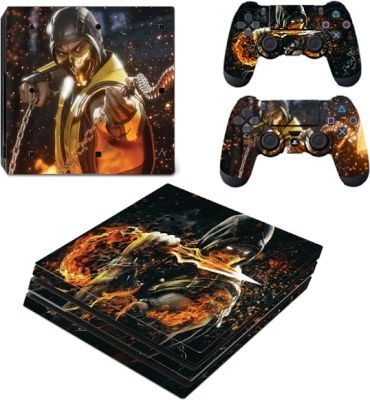 Photo of SKIN NIT SKIN-NIT Decal Skin For PS4 Pro: Scorpion Fire