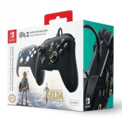 Photo of PDP Faceoff Deluxe Wired Controller for Nintendo Switch - The Legend of Zelda: Breath of the Wild