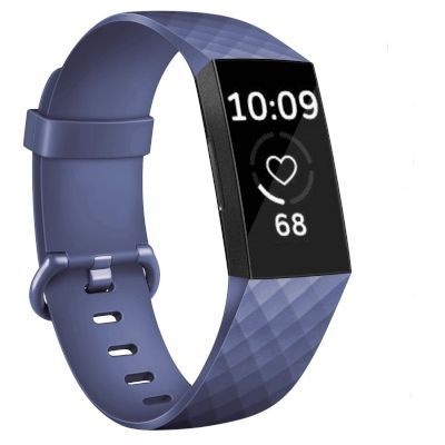 Linxure Replacement Silicone Strap for Fitbit Charge 3