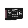 Kingston Technology Canvas Select Plus memory card 64GB SDXC Class 10 UHS-I 2 x microSDXC UHS-I 3.3 V SD adapter Photo