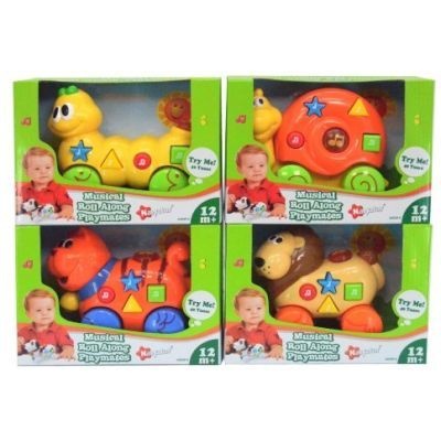 Photo of Ideal Toy Musical Roll Along Playmates