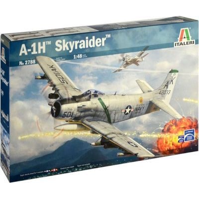 Photo of Italeri A-1H Skyraider Aircraft with Super Decal Included