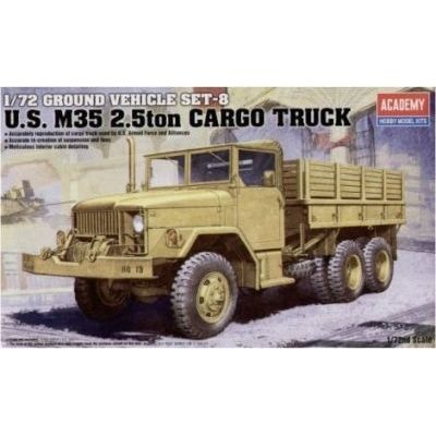 Photo of Academy Ground Vehicle Series: 8 - US M35 2.5ton Cargo Truck Model Kit
