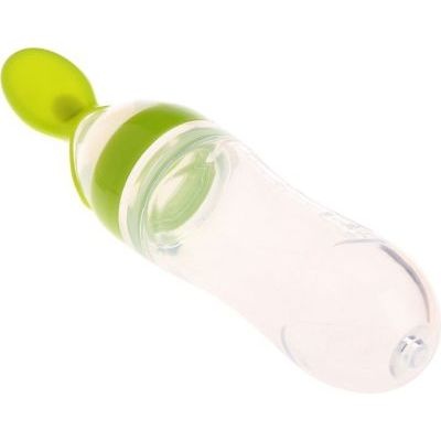 Photo of 4AKid Silicone Nursing Bottle with Spoon