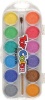 Toy Color Pearly Watercolours with Brush - 30mm Tablets Photo