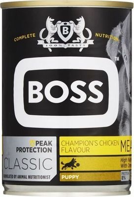 Photo of BOSS Puppy Champion's Chicken Flavour - Tinned Puppy Food - Dog Food - Meatloaf