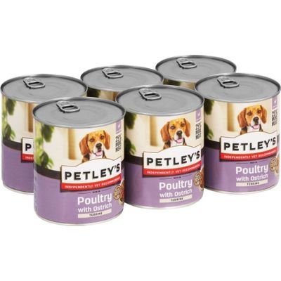 Photo of Petleys Ostrich Terrine Wet Dog Food - Dog Food - Terrine