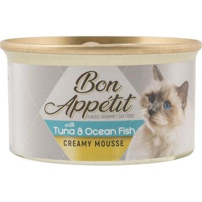 Photo of Bon Appetit Creamy Mousse with Tuna & Ocean Fish - Tinned Cat Food