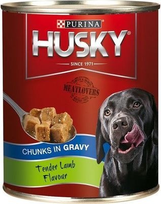 Photo of Husky Chunks in Gravy - Tender Lamb Flavour Tinned Dog Food