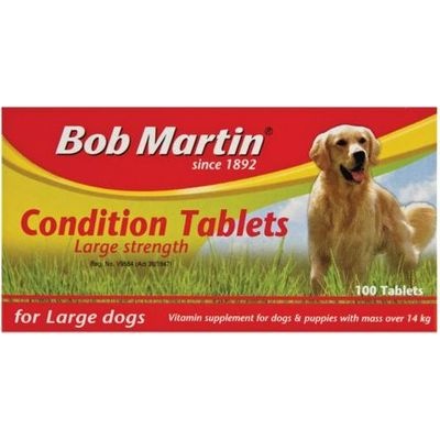 Photo of Bob Martin Conditioning Tablets - Large Strength for Large Dogs