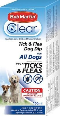 Photo of Bob Martin Clear Tick and Flea Dip for All Dogs