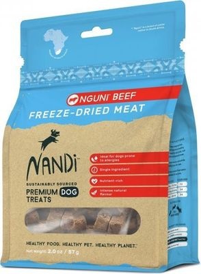 Photo of Nandi Freeze Dried Meat Dog Treats - Nguni Beef