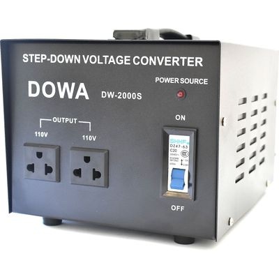 Photo of Dowa DW2000 Voltage Converter 220v to 110/120v