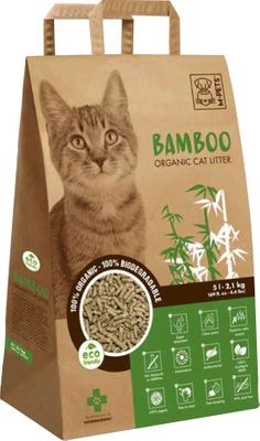 Mpet Biodegrable Bamboo Cat Litter