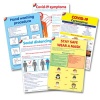 Educat Publishing Educat wall chart 5 pack corona virus Photo