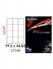 Redfern 12UPB Multi-Purpose Inkjet-Laser Labels Photo