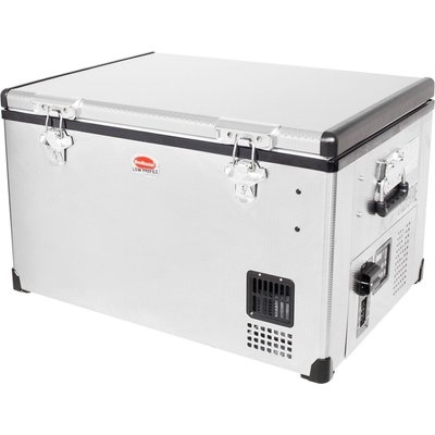 Photo of Snomaster - 65L Low Profile Single Compartment Stainless Steel Fridge/Freezer AC/DC