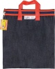 Trefoil 4 Kids Denim Library Book Bag with Handle Photo