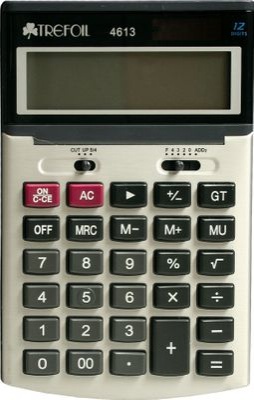 Photo of Trefoil 12 Digit Desktop Calculator