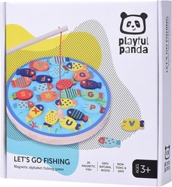 Photo of Playful Panda Magnetic Alphabet Fishing Game