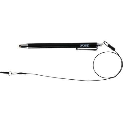Photo of Port Designs Metallic Tip Stylus with 40cm Cable - Black