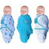 Bo Jungle Wrap Bear 3-Pack Blue Small Photo