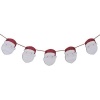 Merry Little Christmas Wooden Santa Christmas Bunting Photo
