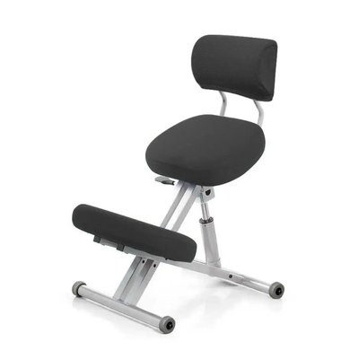 Photo of Ergonomicsdirect Ergo Easy-Adjust Kneeling Chair with Backrest