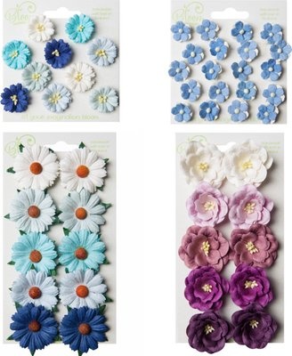 Photo of Bloom Enterprises Bloom Flower Bundle - Blue and Purple