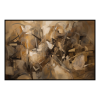 Fancy Artwork Canvas Wall Art :Abstract Composition Painting - Photo
