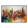 Fancy Artwork Canvas Wall Art :Abstract Composition Is Visual Symphony - Photo