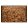 Fancy Artwork Canvas Wall Art :Through Maze Abstract Lines Shapes - Photo