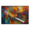 Fancy Artwork Canvas Wall Art :Magic Keys By Chromatic Melodies Abstract - Photo