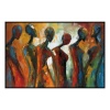 Fancy Artwork Canvas Wall Art :Resilient Spirits By Abstract Expressions Acrylic - Photo