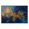 Fancy Artwork Canvas Wall Art :Golden Whispers Is Visually Arresting Abstract - Photo