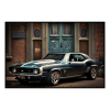 Fancy Artwork Canvas Wall Art :Chevrolet Camaro Vintage Car 1969 - Photo