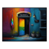 Fancy Artwork Canvas Wall Art :Safe Haven Acrylic Painting - Photo