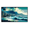 Fancy Artwork Canvas Wall Art :Cape Town Beachfront Absract - Photo