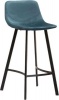 Decofurn Cruz Velvet Kitchen Stool Photo