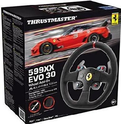 Photo of Thrustmaster 599XX Evo 30 Wheel Add-On Alcantara Edition - Compatible with all racing wheels featuring a detachable