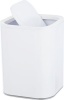 WENKO - Swing Cover Bin - Oria Range - White & Clear - 7L Photo