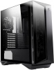 MSI MPG GUNGNIR 110R Mid Tower Gaming Computer Case Black USB 3.2 Gen2 Type C 4x 120mm ARGB Fan Mystic Light Sync 1 to 6 ARGB Control board 2x Tempered Glass Panels ATX mATX mini-ITX Photo
