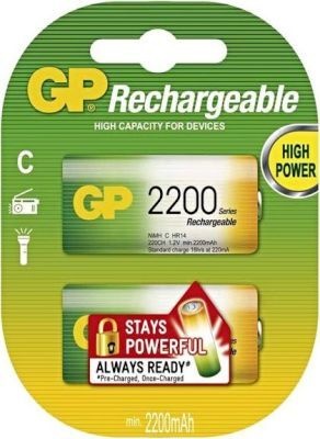 Photo of GP Rechargeable NIMH Batteries