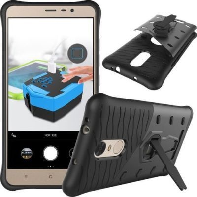 Photo of Tuff Luv Tuff-Luv Dual Armour Layered Case and Stand for Xiaomi Redmi Note 3