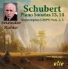 Schubert: Piano Sonatas 13 14/Impromptus Nos. 2 4 Photo