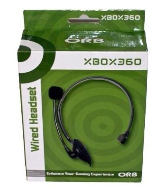 Photo of Orb Wired Headset Xbox360 Game