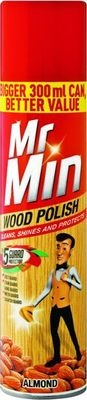 Photo of Mr Min 300ml Wood Polish Shine and Protect Almond